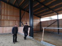 Der Bau der Bandentüren wird beratschlagt